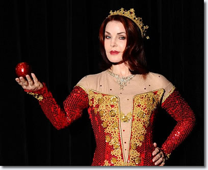 Priscilla Presley plays the Wicked Queen in Snow White And The Seven Dwarfs.